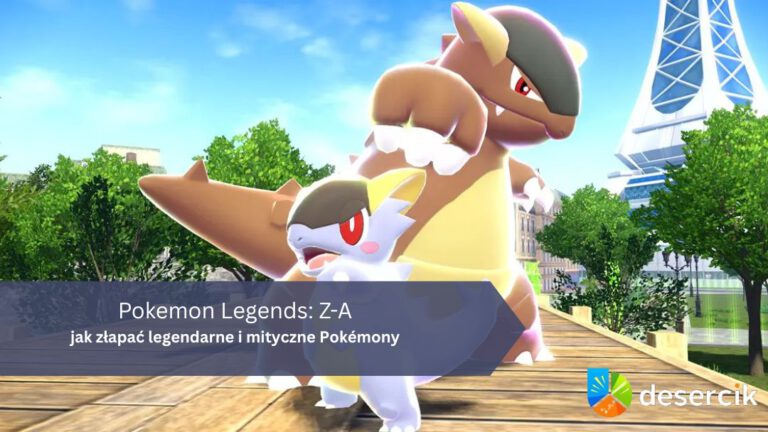 Pokemon Legends: Z-A – jak złapać legendarne i mityczne Pokémony