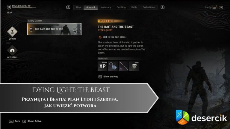Dying Light: The Beast – Przynęta i Bestia: plan Lydii i Szeryfa, jak uwięzić potwora