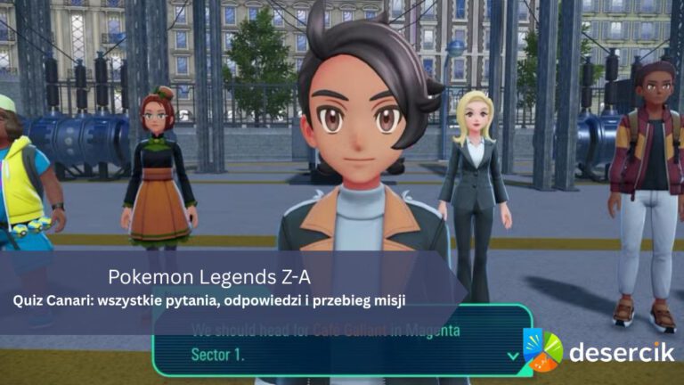Pokémon Legends: Z-A – Quiz Canari: wszystkie pytania, odpowiedzi i przebieg misji