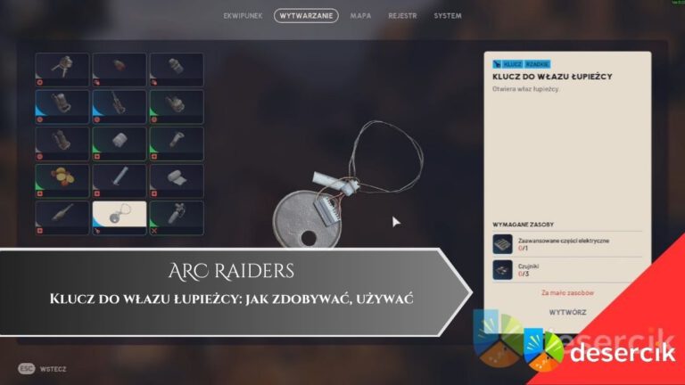 ARC Raiders – Raider Hatch Keys (Klucz do włazu łupieżcy): jak zdobywać, używać