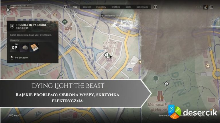 Dying Light: The Beast – Rajskie problemy: Obrona wyspy, skrzynka elektryczna