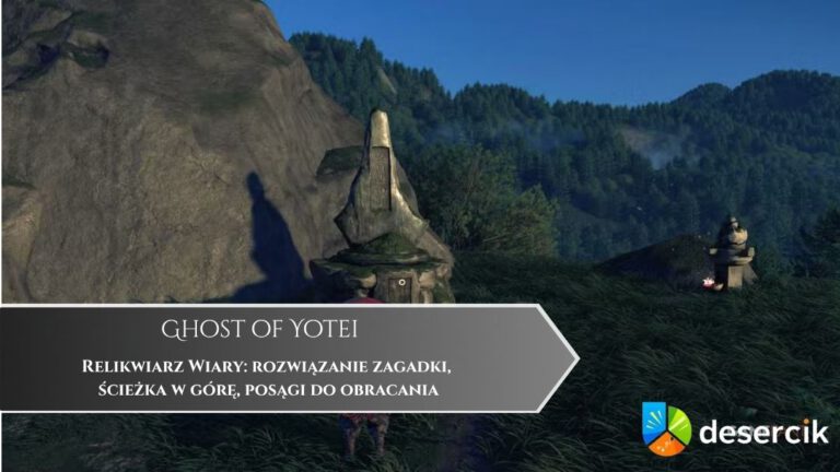 Ghost of Yotei – Relikwiarz Wiary: rozwiązanie zagadki, ścieżka w górę, posągi do obracania