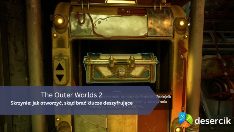 The Outer Worlds 2 – Dobrze Zabezpieczona Kasetka: jak otworzyć, skąd brać klucze deszyfrujące