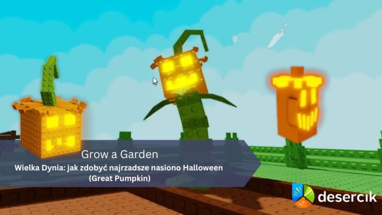 Grow a Garden – Wielka Dynia: jak zdobyć najrzadsze nasiono Halloween (Great Pumpkin)