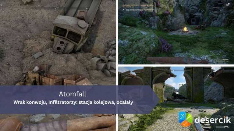 Atomfall – Wrak konwoju, Infiltratorzy: stacja kolejowa, ocalały