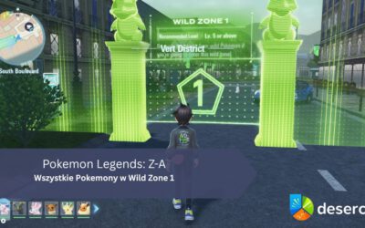 Pokemon Legends: Z-A – Wszystkie Pokemony w Wild Zone 1