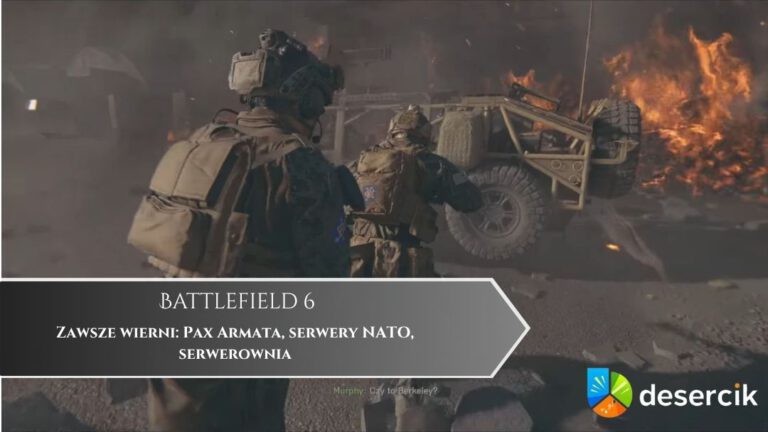 Battlefield 6 – Zawsze wierni: Pax Armata, serwery NATO, serwerownia