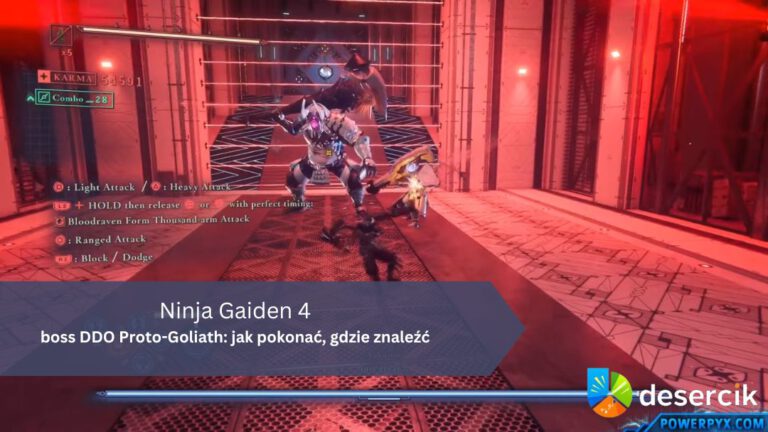 Ninja Gaiden 4 – boss DDO Proto-Goliath: jak pokonać, gdzie znaleźć