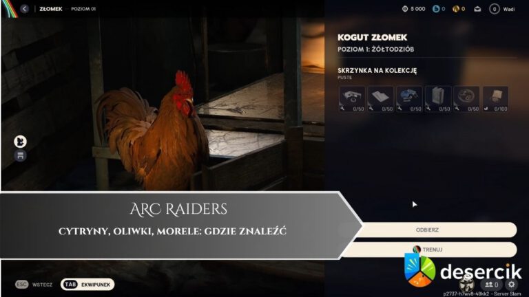 ARC Raiders – cytryny, oliwki, morele: gdzie znaleźć