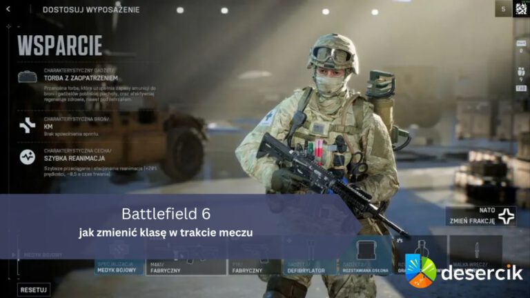 Battlefield 6 – jak zmienić klasę w trakcie meczu