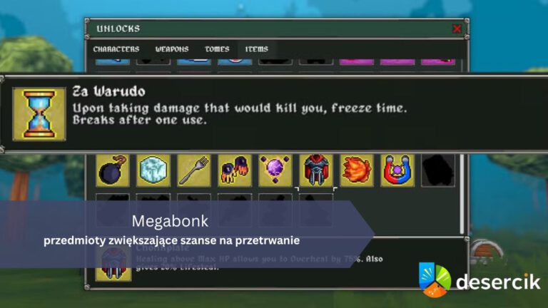 Megabonk &ndash; przedmioty zwiększające szanse na przetrwanie