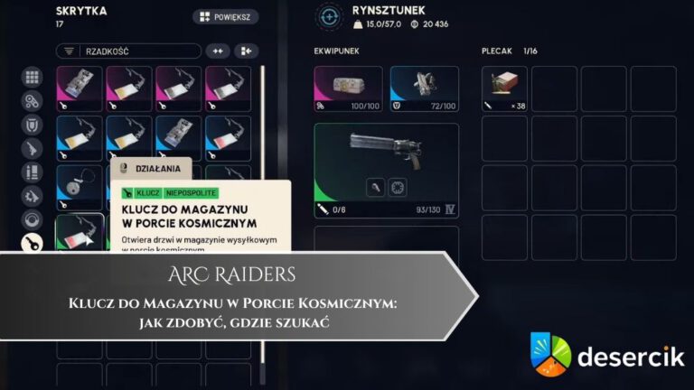 ARC Raiders – Klucz do Magazynu w Porcie Kosmicznym: jak zdobyć, gdzie szukać