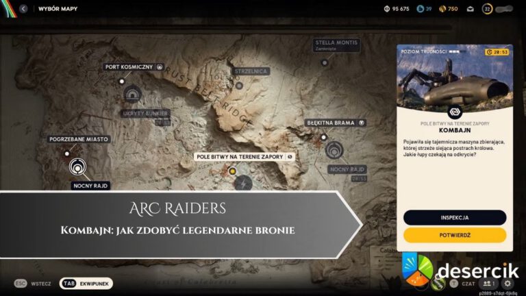 ARC Raiders – Kombajn: jak zdobyć legendarne bronie