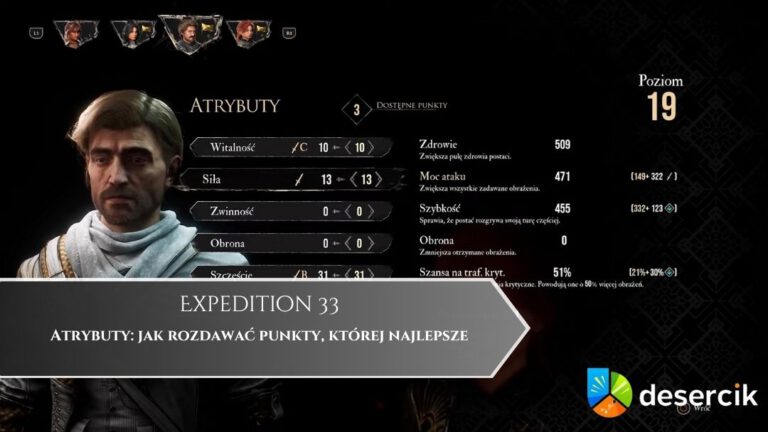 Expedition 33 – Atrybuty: jak rozdawać punkty, której najlepsze