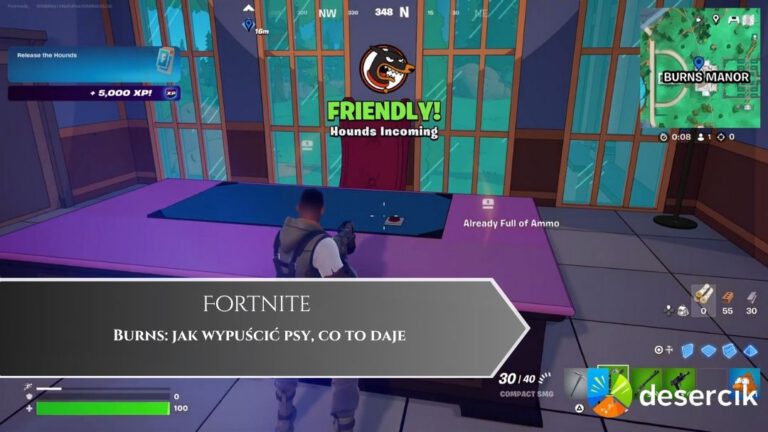 Fortnite – Burns: jak wypuścić psy, co to daje