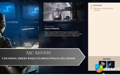 ARC Raiders – Chłodnia: zbierz Księgi Starego Świata dla Shani