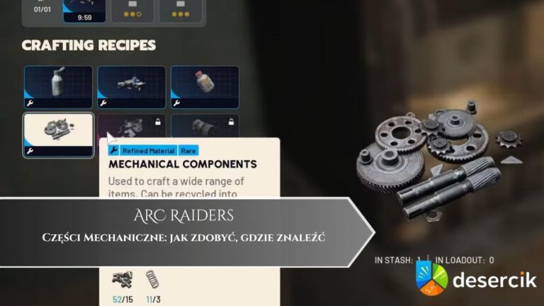 ARC Raiders – Części Mechaniczne: jak zdobyć, gdzie znaleźć