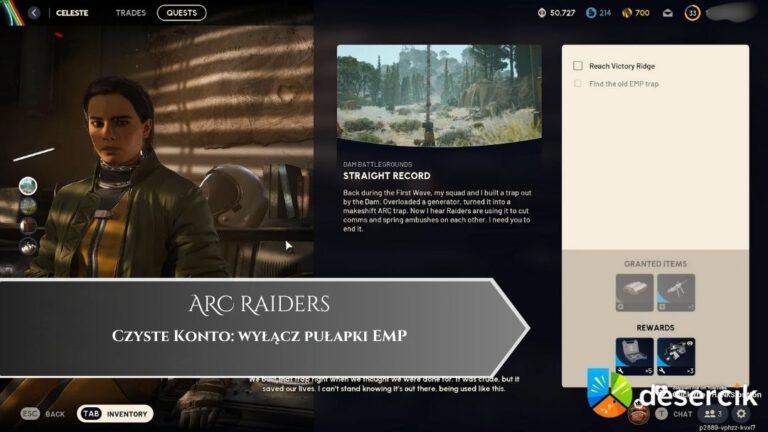 ARC Raiders – Czyste Konto: wyłącz pułapki EMP