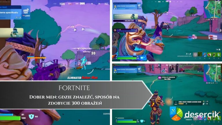 Fortnite – Dober Men: gdzie znaleźć, sposób na zdobycie 300 obrażeń