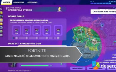 Fortnite – Gdzie znaleźć znaki zmienione przez Homera