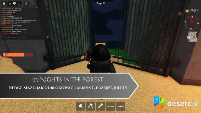 99 Nights in the Forest – Hedge Maze: jak odblokować labirynt, przejść, bilety
