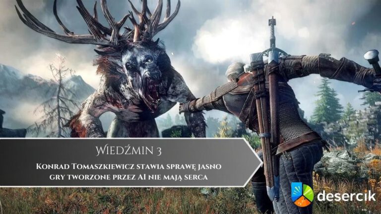 Konrad Tomaszkiewicz stawia sprawę jasno: gry tworzone przez AI nie mają serca