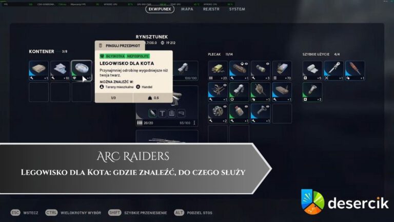 ARC Raiders – Legowisko dla Kota: gdzie znaleźć, do czego służy