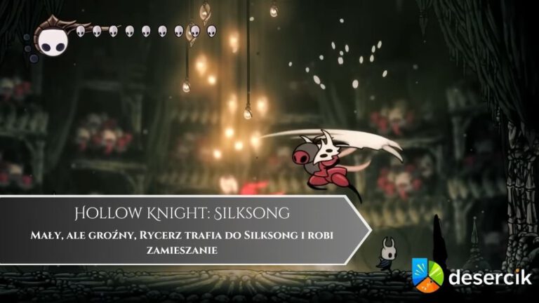 Mały, ale groźny, Rycerz trafia do Silksong i robi zamieszanie