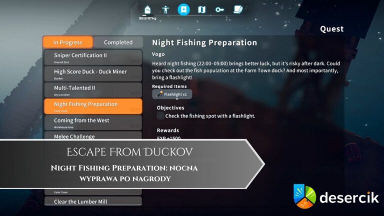 Escape From Duckov – Night Fishing Preparation: nocna wyprawa po nagrody