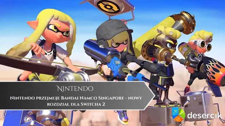 Nintendo przejmuje Bandai Namco Singapore – nowy rozdział dla Switcha 2
