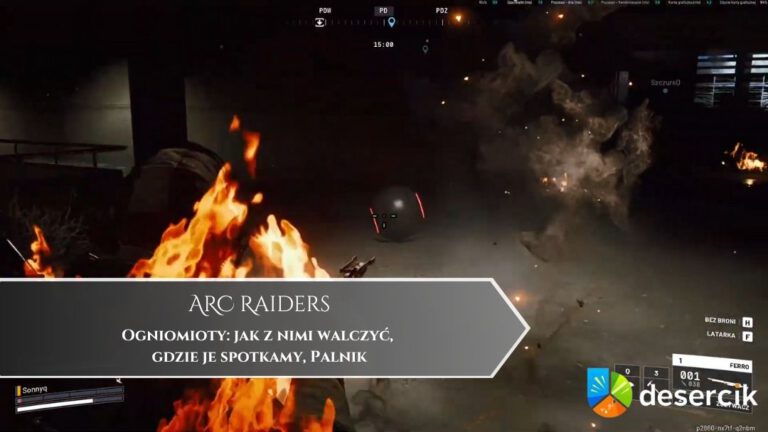 ARC Raiders – Ogniomioty: jak z nimi walczyć, gdzie je spotkamy, Palnik