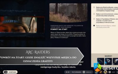 ARC Raiders – Powrót na Start: gdzie znaleźć wszystkie miejsca do oznaczenia graffiti