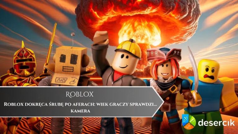 Roblox dokręca śrubę po aferach: wiek graczy sprawdzi… kamera