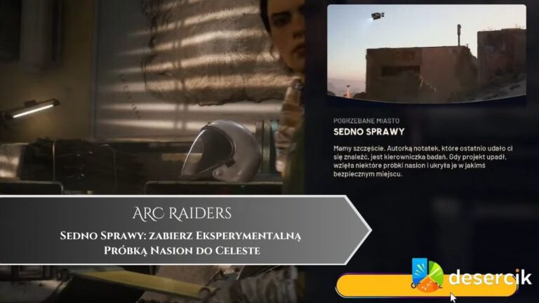 ARC Raiders – Sedno Sprawy: zabierz Eksperymentalną Próbką Nasion do Celeste