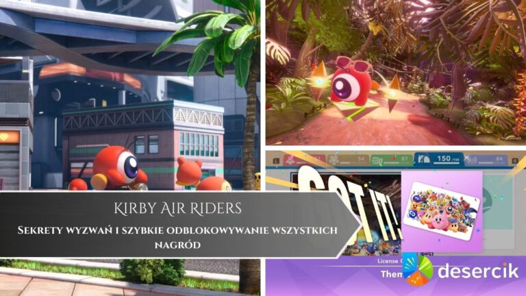 Kirby Air Riders – Sekrety wyzwań i szybkie odblokowywanie wszystkich nagród