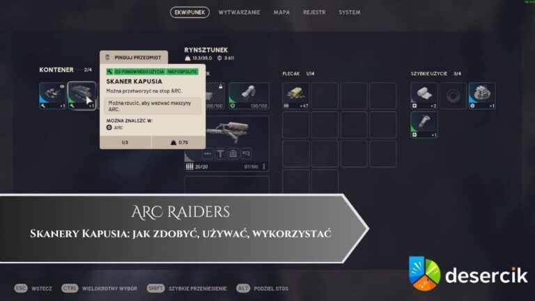 ARC Raiders – Skanery Kapusia: jak zdobyć, używać, wykorzystać
