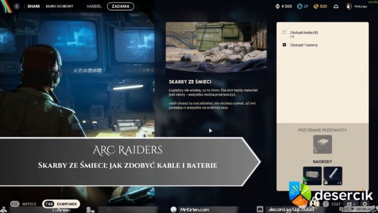 ARC Raiders – Skarby ze Śmieci: jak zdobyć kable i baterie (Trash Into Treasure)