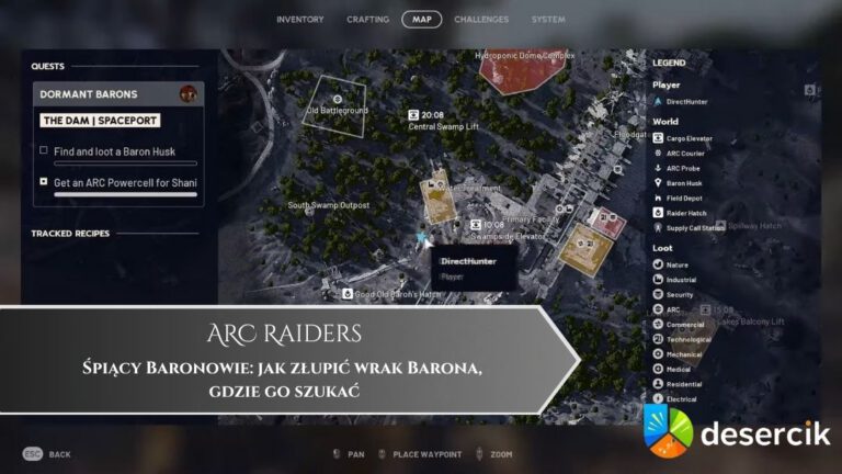 ARC Raiders – Śpiący Baronowie: jak złupić skorupę Barona, gdzie go szukać