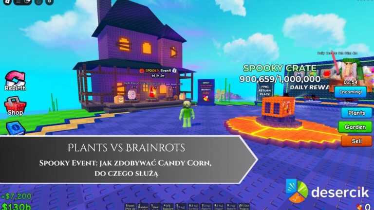 Plants vs Brainrots – Spooky Event: jak zdobywać Candy Corn, do czego służą