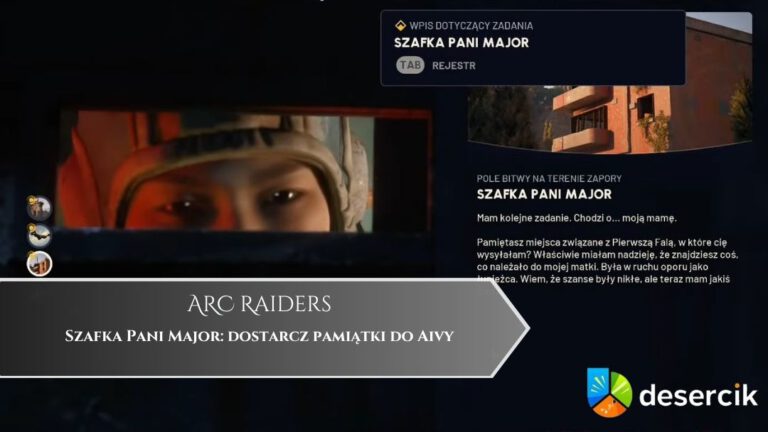ARC Raiders &ndash; Szafka Pani Major: dostarcz pamiątki do Aivy