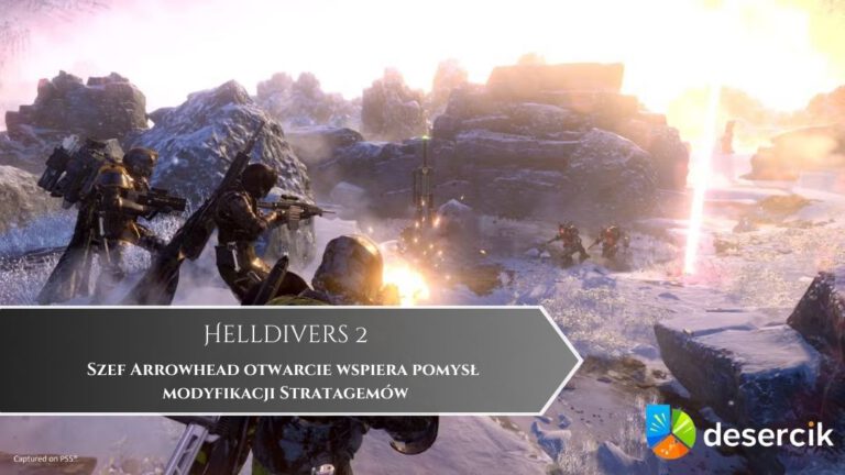 Szef Arrowhead otwarcie wspiera pomysł modyfikacji Stratagemów w Helldivers 2