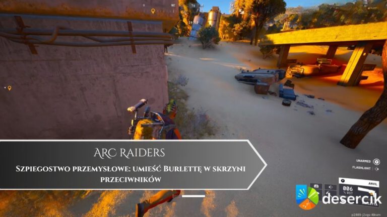 ARC Raiders – Szpiegostwo przemysłowe: umieść Burlettę w skrzyni przeciwników