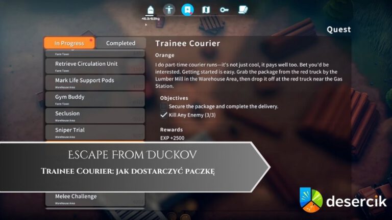 Escape From Duckov – Trainee Courier: jak dostarczyć paczkę