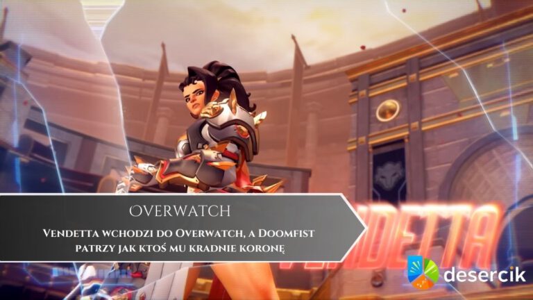 Vendetta wchodzi do Overwatch, a Doomfist patrzy jak ktoś mu kradnie koronę