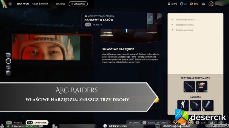 ARC Raiders – Właściwe Narzędzia: Zniszcz trzy drony