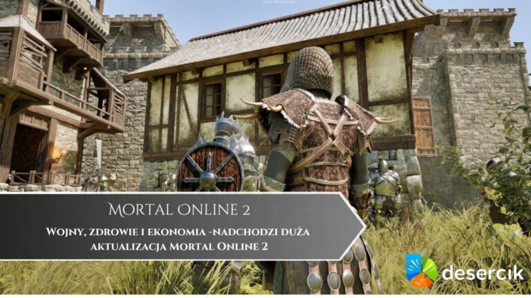 Wojny, zdrowie i ekonomia -nadchodzi duża aktualizacja Mortal Online 2