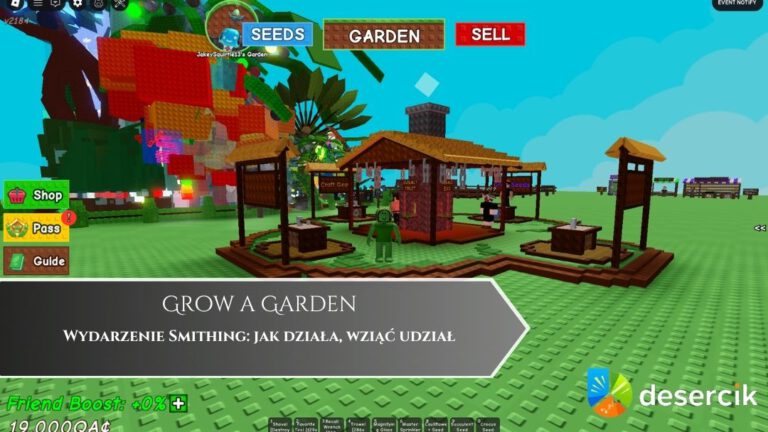 Grow a Garden – Wydarzenie Smithing: jak działa, wziąć udział