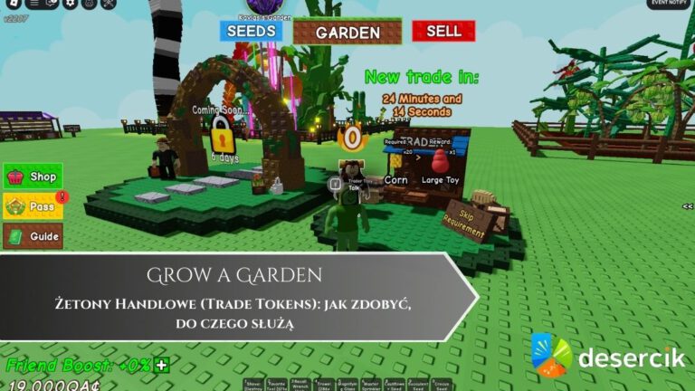 Grow a Garden – Żetony Handlowe (Trade Tokens): jak zdobyć, do czego służą