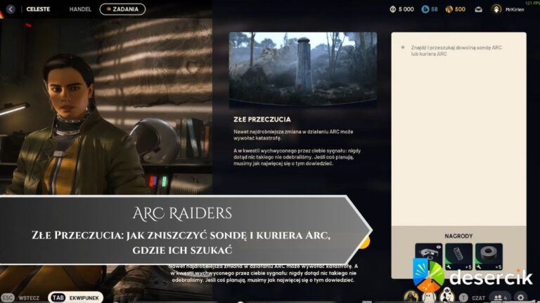 ARC Raiders – Złe Przeczucia: jak zniszczyć sondę i kuriera Arc, gdzie ich szukać