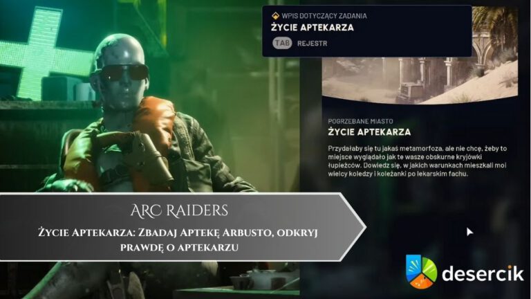 ARC Raiders – Życie Aptekarza: Zbadaj Aptekę Arbusto, odkryj prawdę o aptekarzu